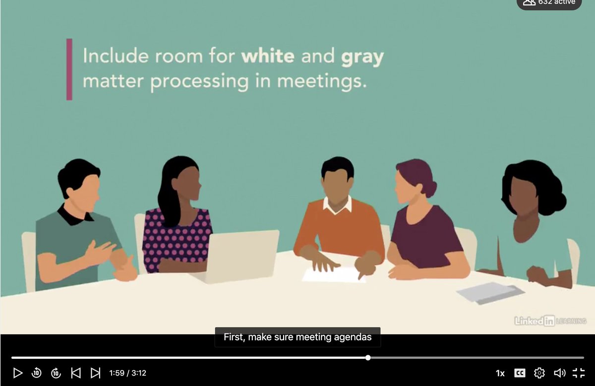 Now some top tips. Make sure everyone is using their white AND gray matter during meetings. I get this a lot, sometimes my gray matter is going like the clappers but my white matter has just popped out for a cheeky cigarette and I can't make anything connect. FFS.