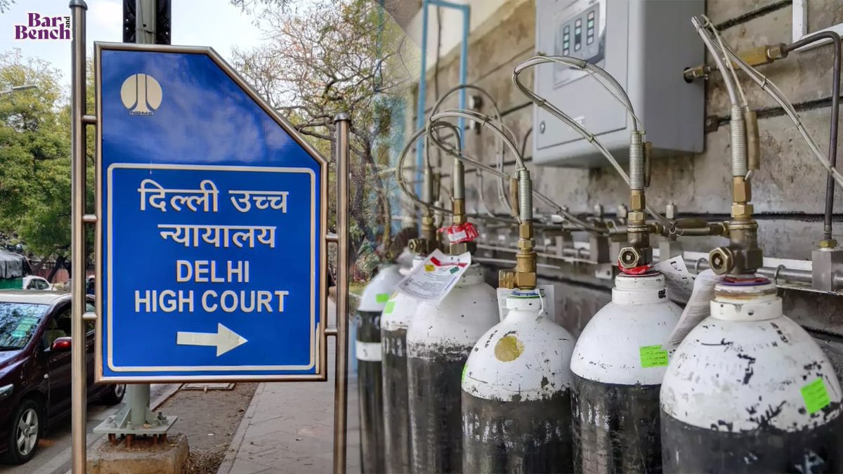 Delhi High Court begins hearing pleas concerning  #Covid19 and oxygen shortage in the national capital. Hearing before Justices Vipin Sanghi and Rekha Palli. #OxygenShortage @CMODelhi  @MoHFW_INDIA
