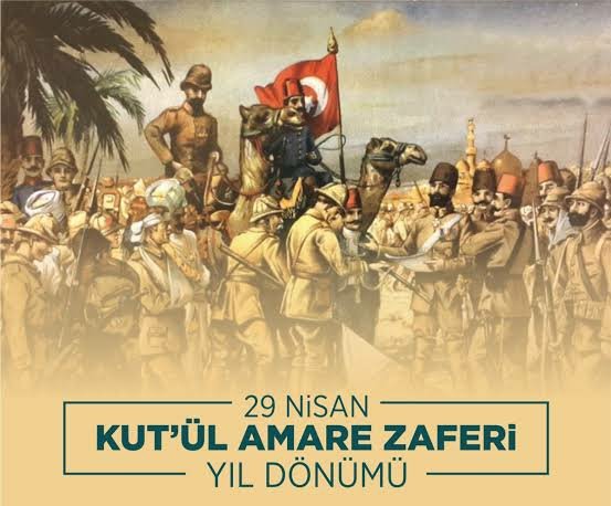 #KutülAmare zaferimizin 105. yılı Kutlu olsun. Aziz şehitlerimizi saygı ve rahmetle anıyorum. Ruhları şad olsun.