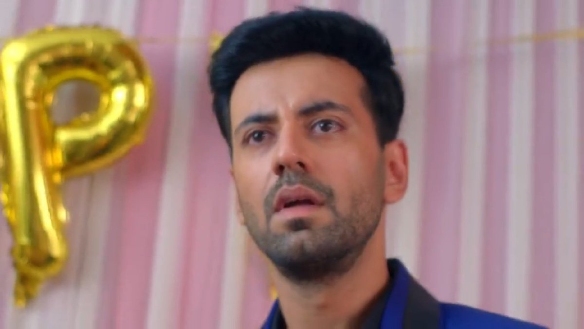 Shaurya's eyes found Anokhi's as he subtly shook his head in negative trying to wordlessly tell Anokhi this was as much a shock to him as it was to her.Her Expectations & His Plans all crashed in pieces in front of them. #ShauryaAurAnokhiKiKahani #ShaKhi