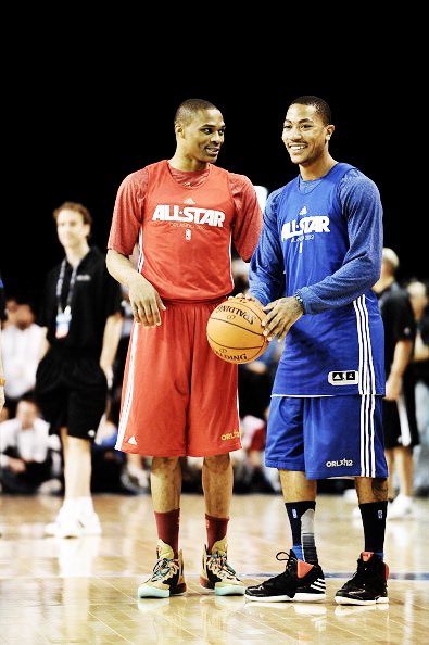 Russell Westbrook and Derrick Rose   @drose