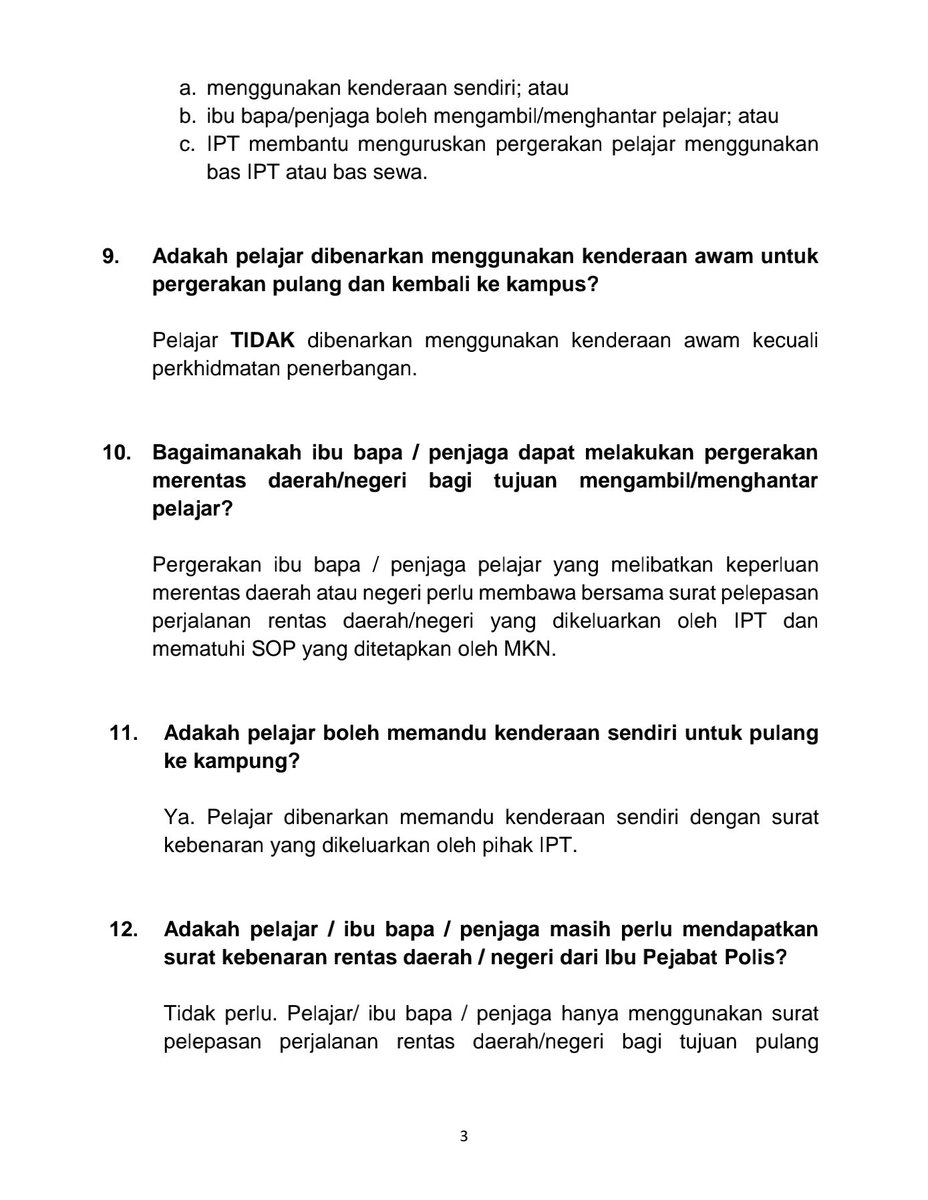 Surat Paling Istimewa Kepada Pelajar