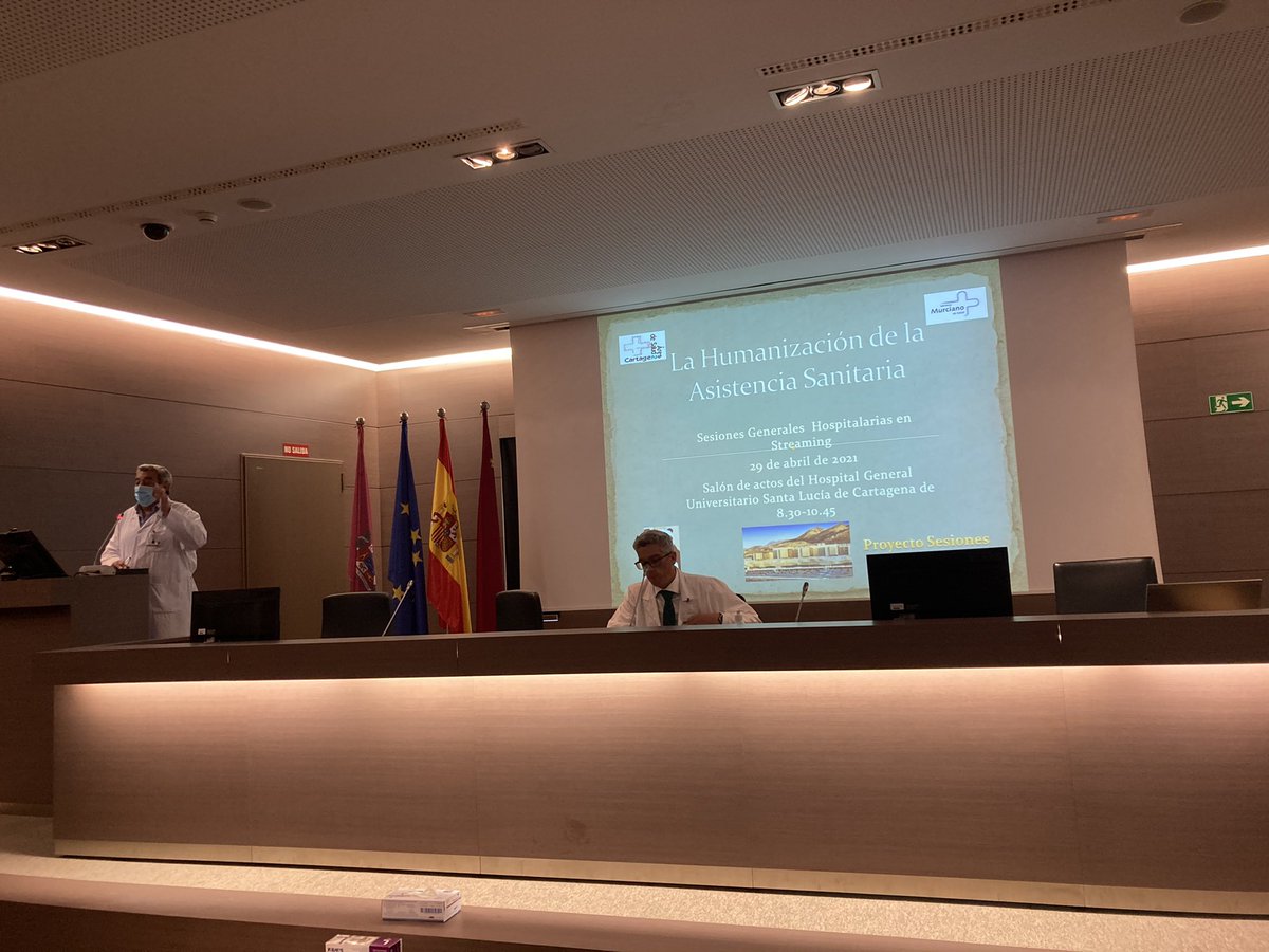 Area2Cartagena's tweet photo. El gerente @sedes_jose ha inaugurado la jornada de Humanización de la Asistencia Sanitaria.
Proyecto sesiones clínicas 3.0
La puedes seguir en directo en:
https://t.co/8XnFlXJLw9

@Murciasalud @BVMurciasalud @AytoMazarron @fuentealamo @AytoMazarron #LaUnion https://t.co/Jw3ZgLZ6Nm
