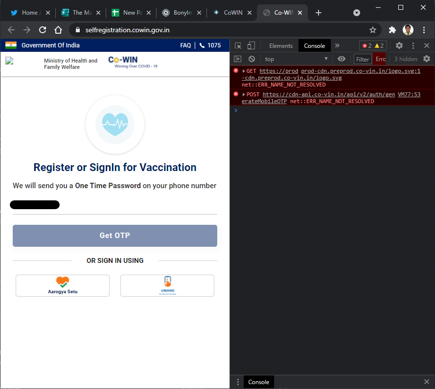 ScientificGhosh's tweet photo. More than 383,000,000 API hits recorded. Interesting. But how many made it through? The current deployment is on fire. The #API *coughs, API* could not record my request to generate the OTP, obviously 🤷♂️ Thoughts? SREs? #techsolutionism? @baxiabhishek @kushaldas @AroraShreshth https://t.co/ABCVfsor6B