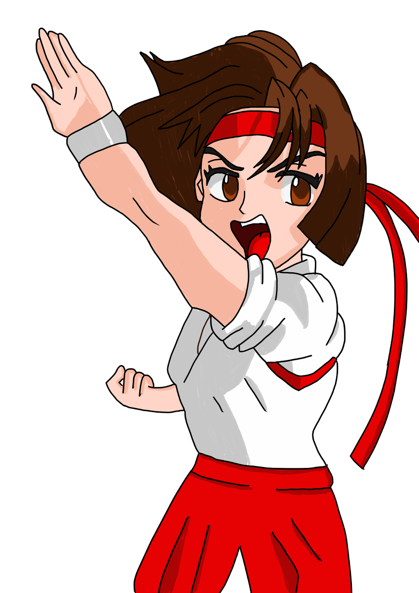 イラスト成長記録第270弾 #模写 #イラスト #デジタル #飛龍の拳 #SD