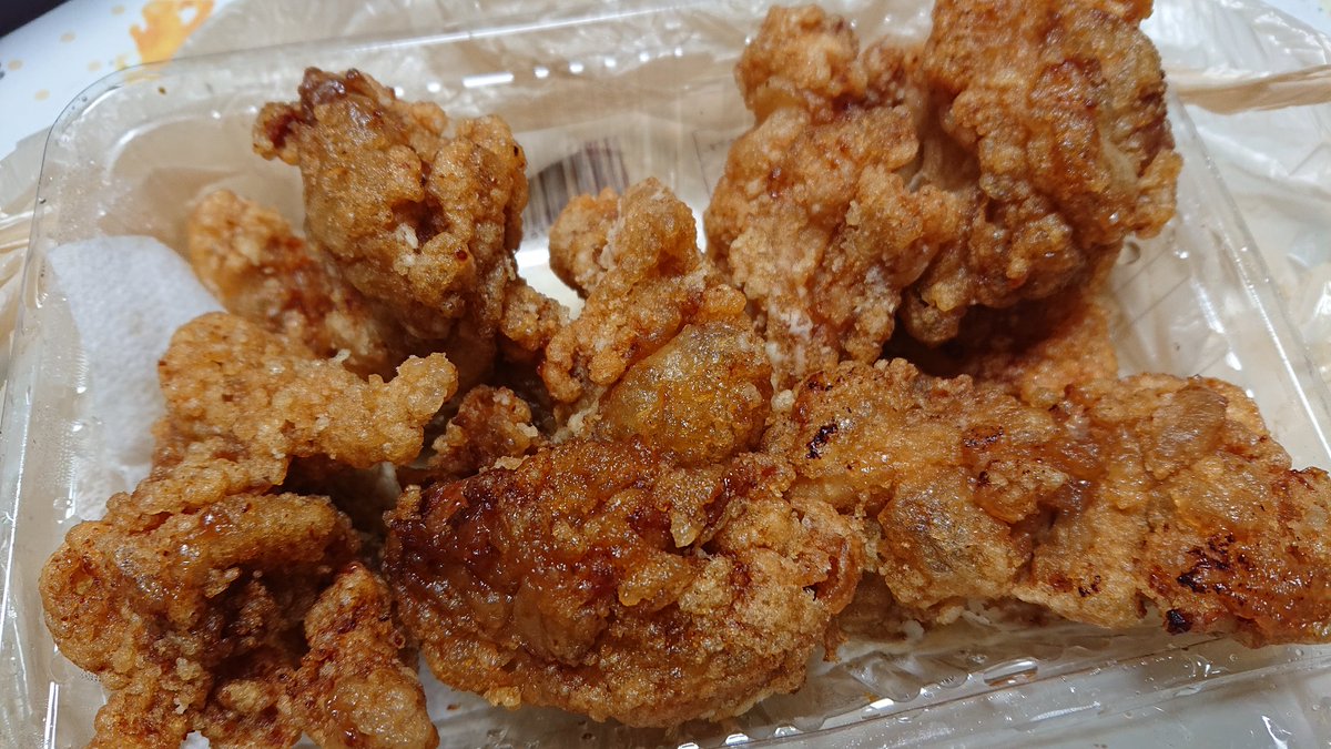Masaon せっかく花巻まで行ったので ばんがり で醤油唐揚げをテイクアウト カリカリの唐揚げ カリカリ部分がまた美味しい 花巻店はちょっと醤油が濃く感じます 近くに出来て良かった 良かった Masaon せっかく花巻まで行ったので ばんがり で醤油唐揚げをテイクアウト カリカリの唐揚げ カリカリ部分がまた美味しい 花巻店はちょっと醤油が濃く感じます 近くに出来て良かった 良かった