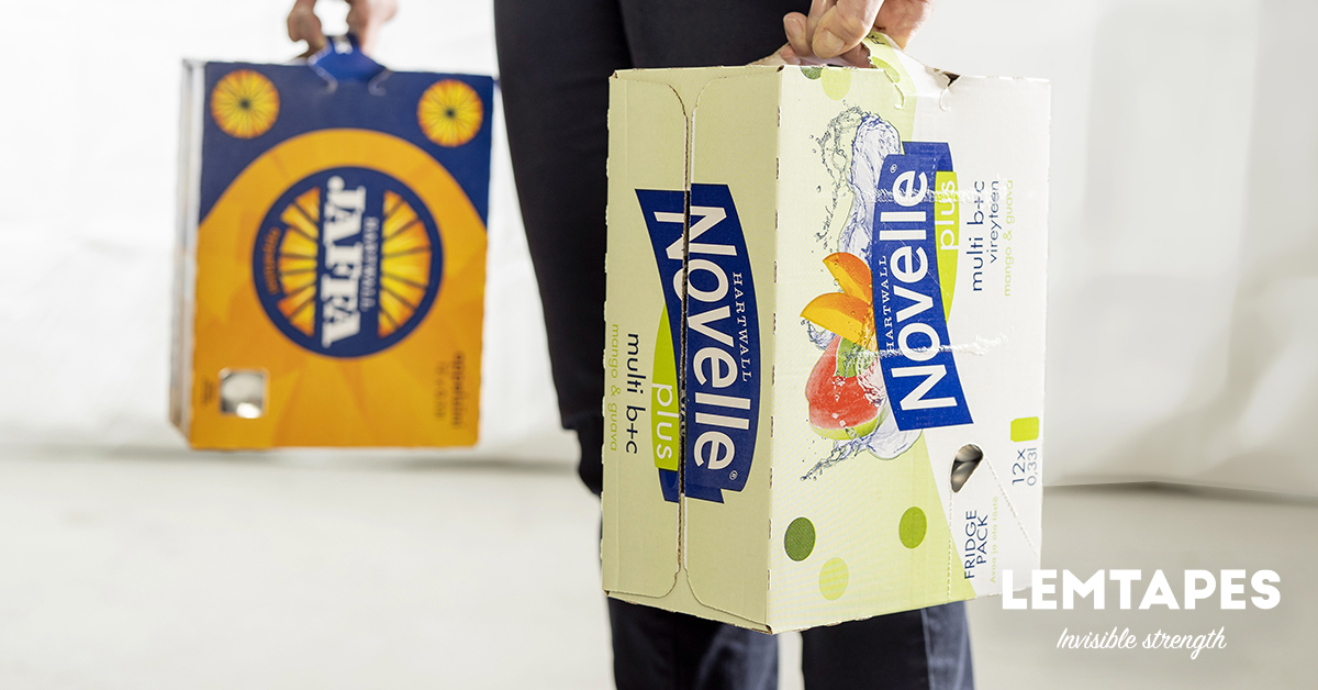 Handles and packages strengthened with Lemtapes make it easier and more comfortable to carry your product, improving CX while reducing material used in production♻️ Reduce CO2 and make your brand stand apart: lemtapes.fi/packaging/hand… 

#sustainable #corrugated #Packaging