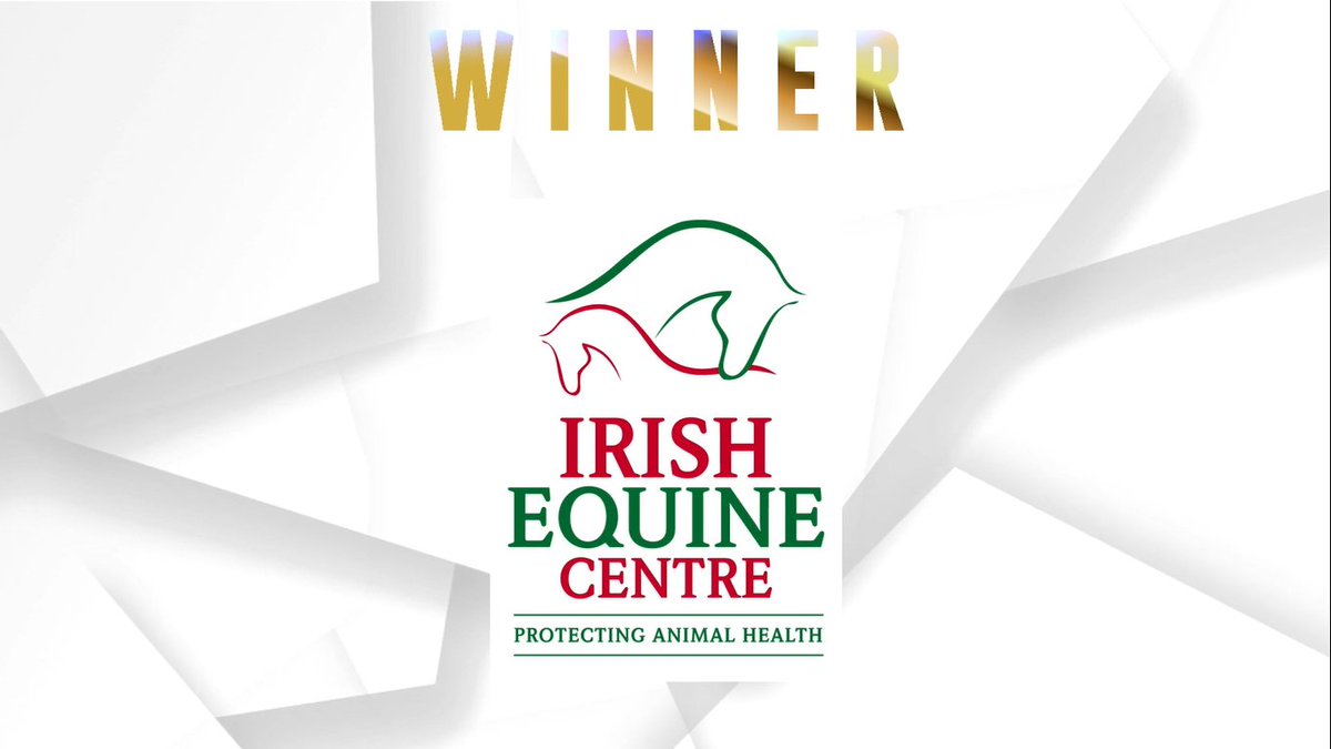 Well done to <a href="/IrelandEquine/">Irish Equine Centre</a> on winning the Agricultural Laboratory of the Year award! #IrishLabAwards