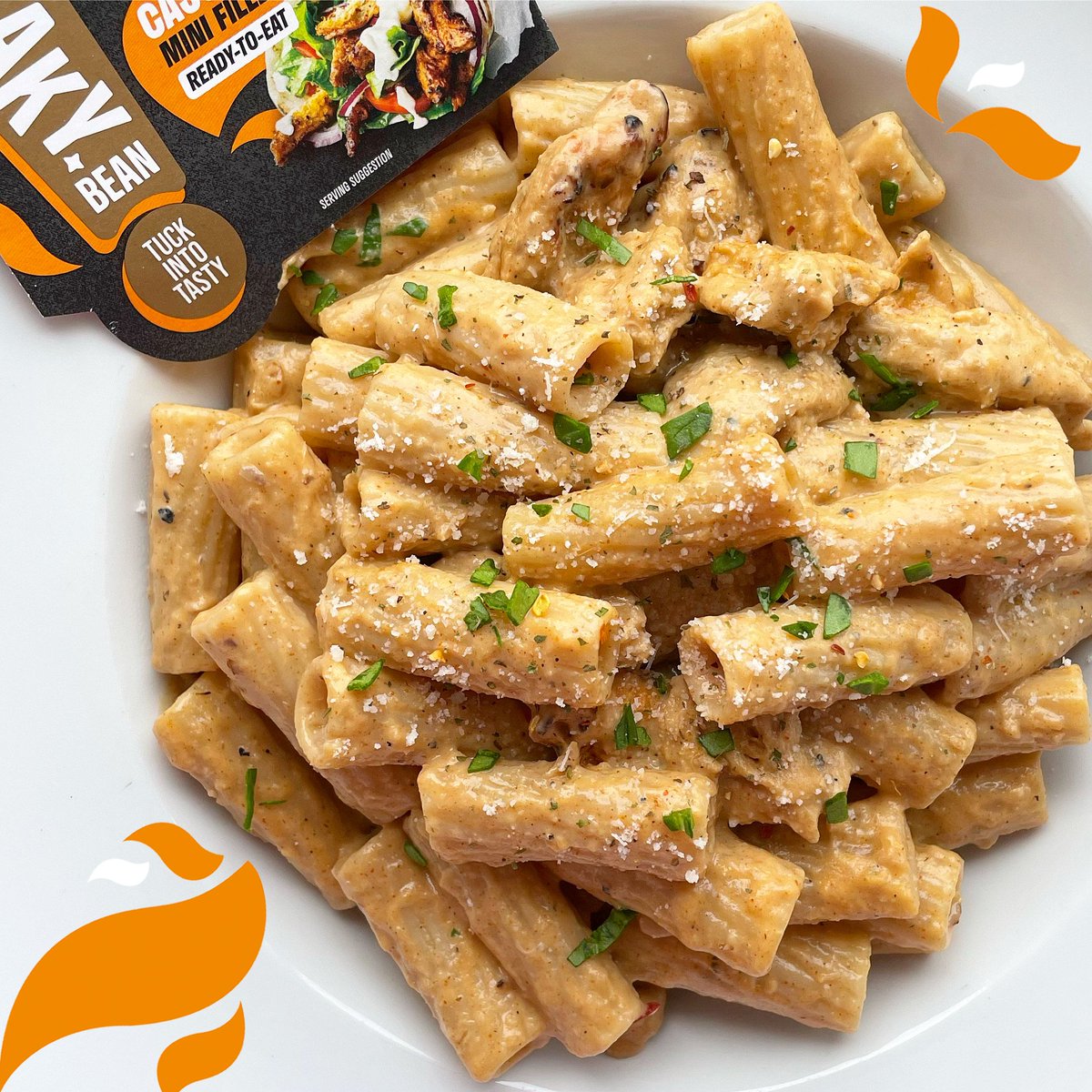 Creamy cheezy cajun chicken pasta 🍝👀 

Ok but seriously @ashleysbowl, we wish we were eating this right now... 🤤🌱 

#ChooseChickenFree ✨ @weareveganuary ✨