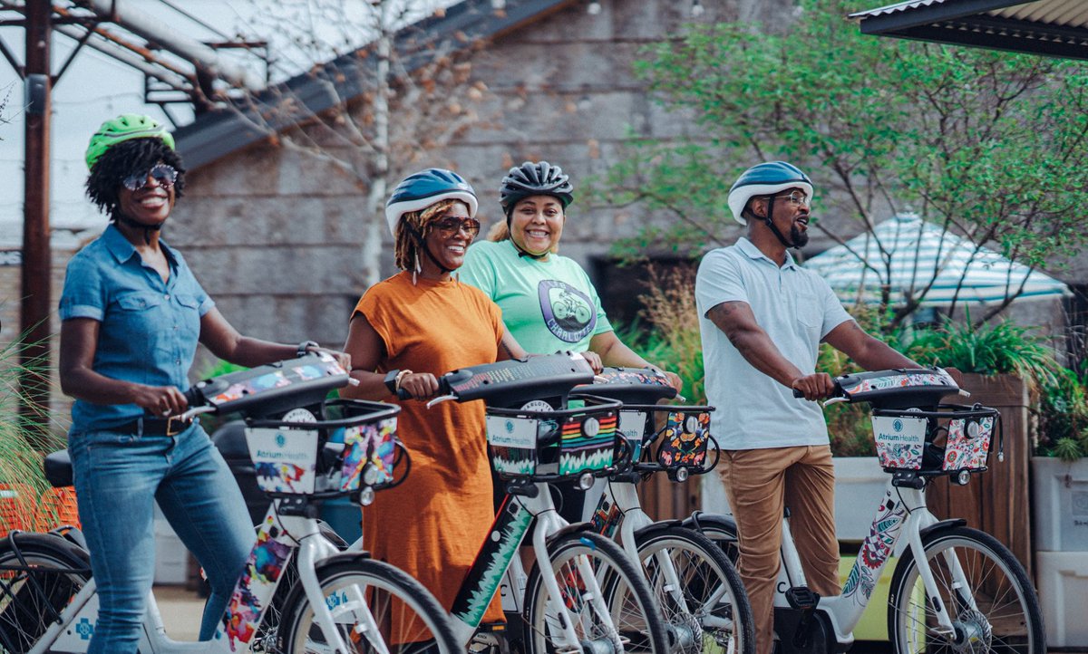 No two people are the same &amp; neither should their bikes! 7 different bike designs mean you and your friends can all ride unique bikes! Pick your fav and #BikeHappy
.
.
.
#uptown #southend #charlotte #charlottesgotalot #cltjoyride #bikehappy