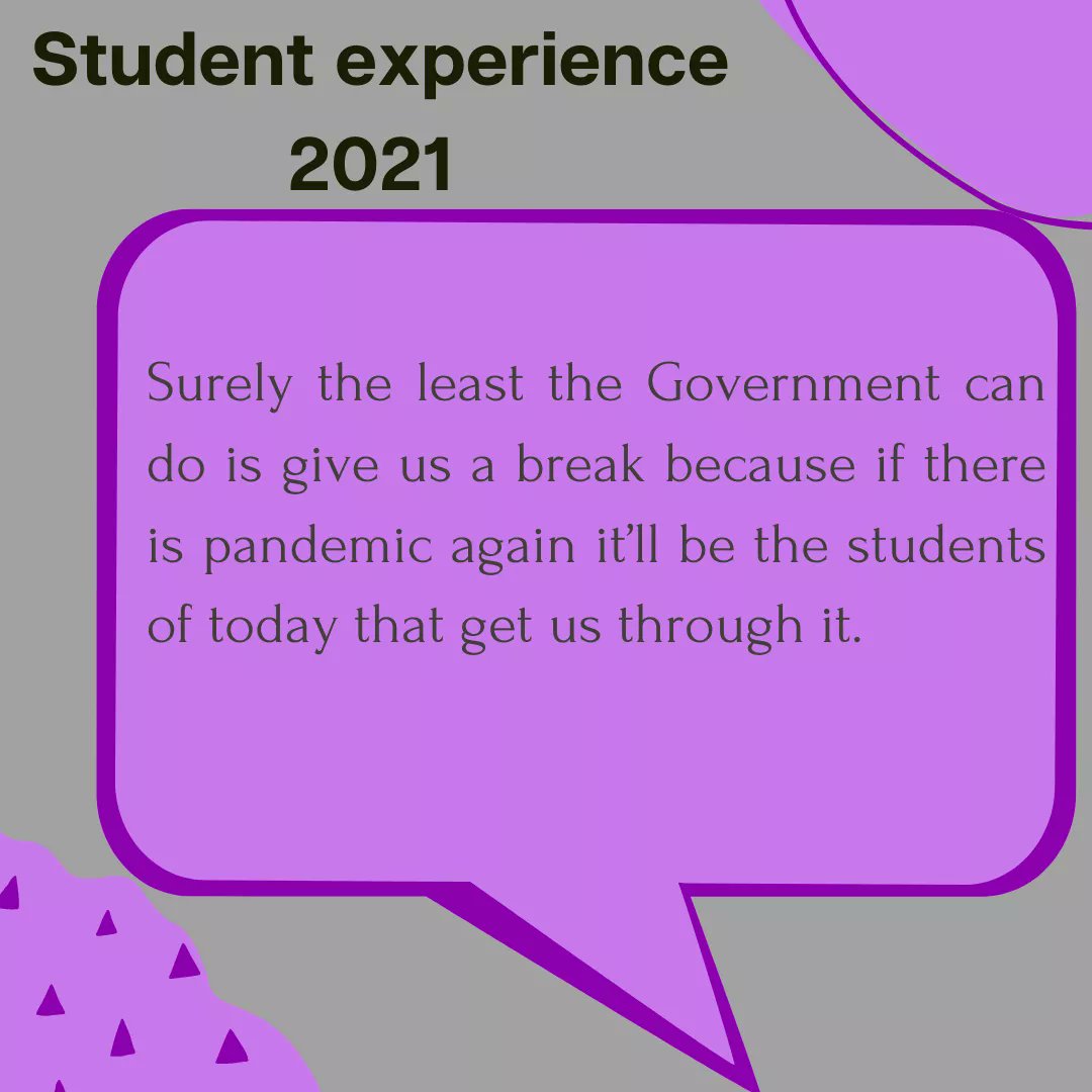 (4/6)

Check my FB for full post!

Today we are sharing lived experiences from students at UoC as part of <a href="/suaf211/">suaf21</a> (Students United Against Fees) day of action! 

Check out the other Officers pages for more! <a href="/UCSUAcademic/">Lucy Haddath</a> <a href="/UCSUActivities/">Charlotte Wheele</a>
#SUAF 
<a href="/BorisJohnson/">Boris Johnson</a> <a href="/michelledonelan/">Rt Hon Michelle Donelan</a>
