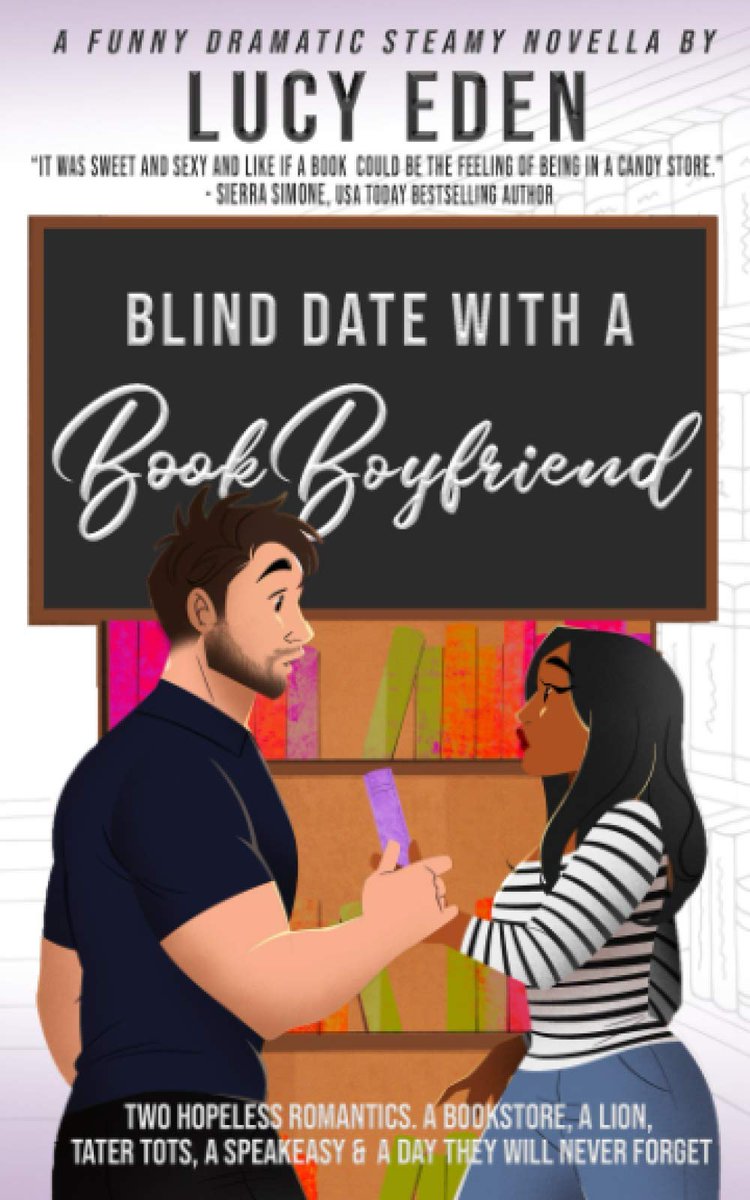 Blind Date With a Book Boyfriend  @lucyedenauthor