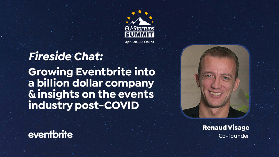 Soon we're kicking off an afternoon of inspirational talks at the EU-Startups Summit, with a fireside chat with <a href="/eventbrite/">Eventbrite</a>'s Co-founder <a href="/renaudvisage/">Renaud Visage</a> ✨🚀
See you in 20 mins! 👋