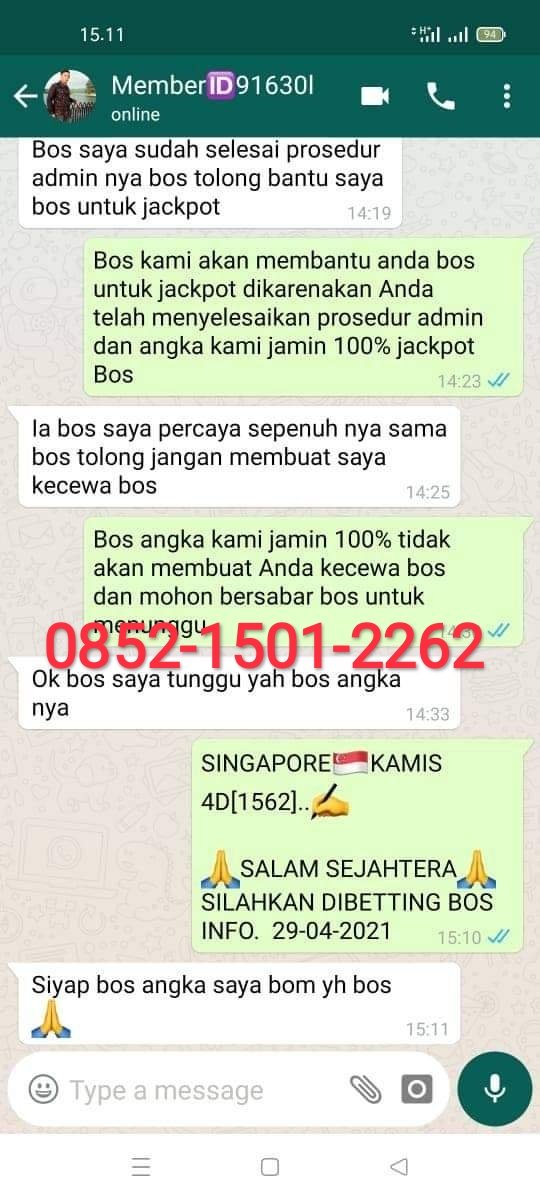 InchaPutry's tweet image. BUKTI KEMENANGAN SELURUH MEMBER KAMI YG IKUT DI PUTARAN SINGAPORE POOLS🇸🇬 [[1562]] sah result√√
Silahkan hubungi↔️
Whatsap kami📳 0852-1501-2262 ✓✓

Bagi anda yg ingin merasakan jakpot di putaran SDY🇨🇰,SGP🇸🇬dan HK🇭🇰,,kami siap membuktikan kpd anda!!!🙏🙏