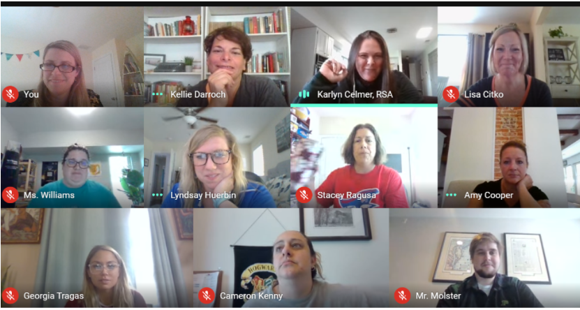 Amazing Wednesday reflection! Our English 10 Teachers and Mrs. Petri had a chance work with Old Mill High on a Virtual Teacher Exchange! #IMChesapeake #AACPSAwesome