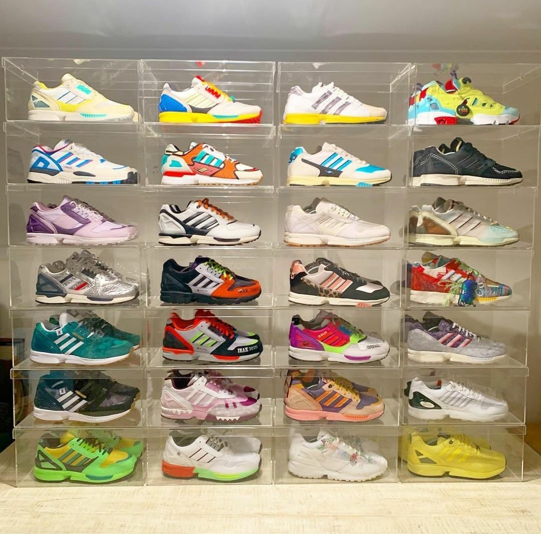 adiFamily_'s tweet photo. Completed it mate
@adidasoriginals 2020/2021 #AtoZX series
In all it's glory
Pic courtesy of @ twisterella11 on Instagram
What's your thoughts now you can see them all, a success? Underwhelming? A perfect blend of tradition and modern?
#adiFamily #3stripes2soles1love https://t.co/hfNPA7nCMx