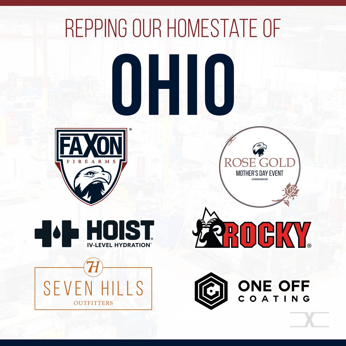 Faxon_Firearms's tweet photo. πΊοΈ Did you know that, including Faxon, there are 5 Ohio companies in our Rose Gold #MothersDay event? Show them some love, and check the link for more info! https://t.co/YZAYC4y0gW
#FaxonFirearms #DrinkHoist #RockyBoot #OneOffCoating @7HOutfitters #ohio @RockyGear @drinkhoist https://t.co/oy2wwz9L1Z