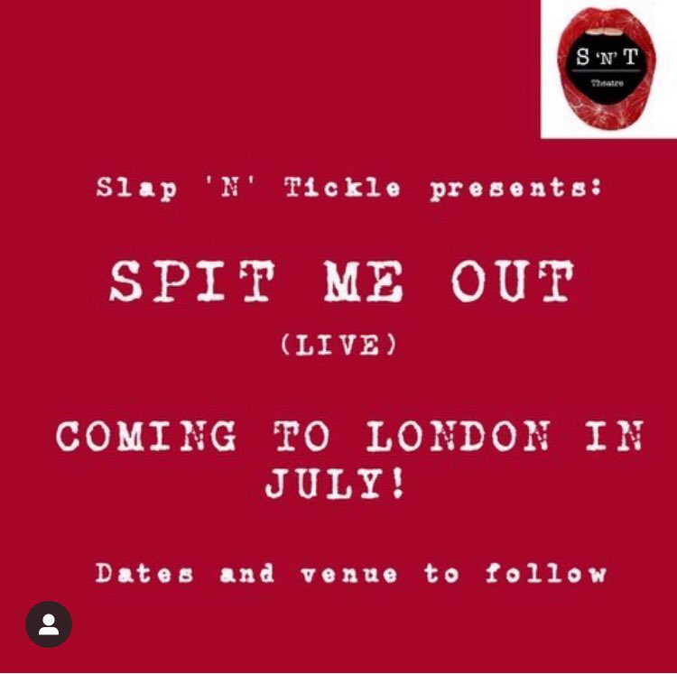 SlapTheatre's tweet image. We are coming live to London in July-  watch this space for more info on venue, dates and how to book! #devised #livetheatre #theatre