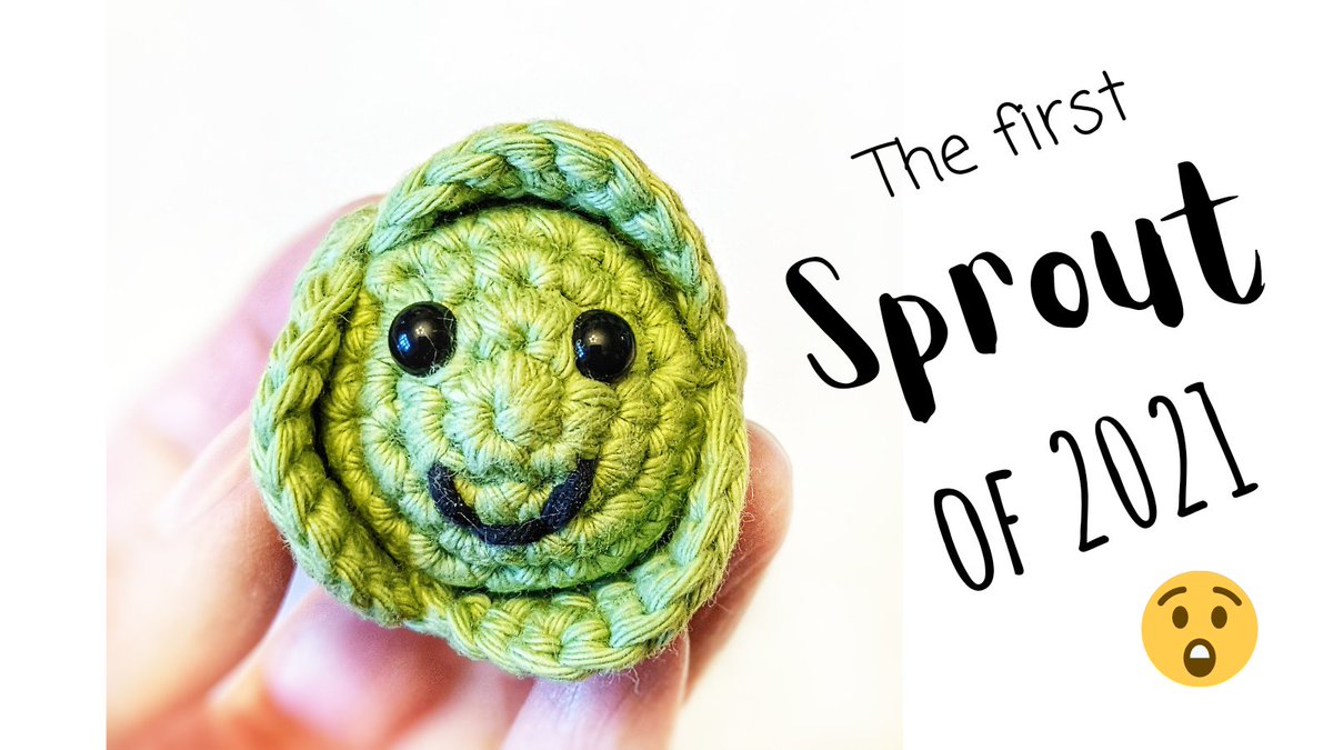 I won't mention the 'C' word. I'll just say 240 days until....... 😉 #crochetdecorations #sprout #amigurumi #dreambig #buysmall