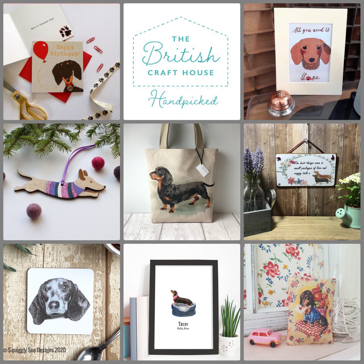 Its a day for Dachshunds! #TBCH #teamworkthursday #britishcrafthouse thebritishcrafthouse.co.uk