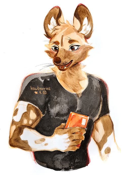 prepping for furdu table commissions next week! i haven't done traditional in a very long time but i think i'll be all brushed up by the con 😤 
