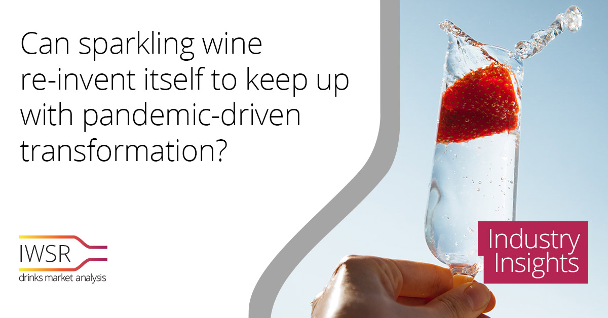 With the rise of at-home consumption, can sparkling wine redefine its relevance beyond celebratory occasions? Here's how we see it - bit.ly/2OETamT