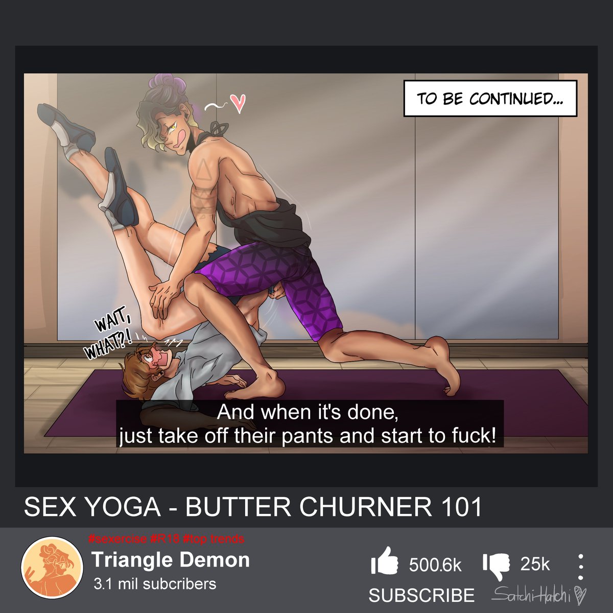 Bill as "yoga" instructor and Youtuber (part 1)