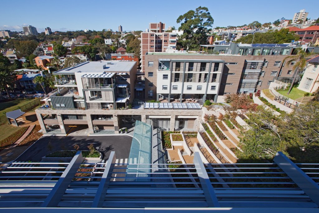 PRESIDENT’S AWARD FOR EXCELLENCE 2021 | 
Simon Basheer, UDIA National President has given the President’s award to The Terraces, Paddington in NSW, developed and operated by Presbyterian Aged Care and Cottee Parker Architects. Congratulations!