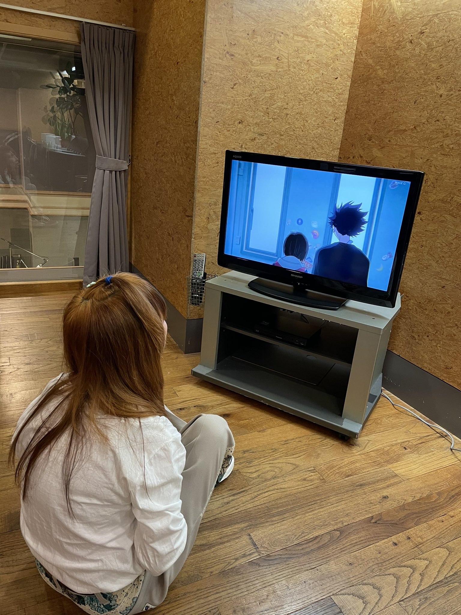Aiko Official 聲の形をスタジオでみてます 何度見ても苦しい今やから尚更苦しい