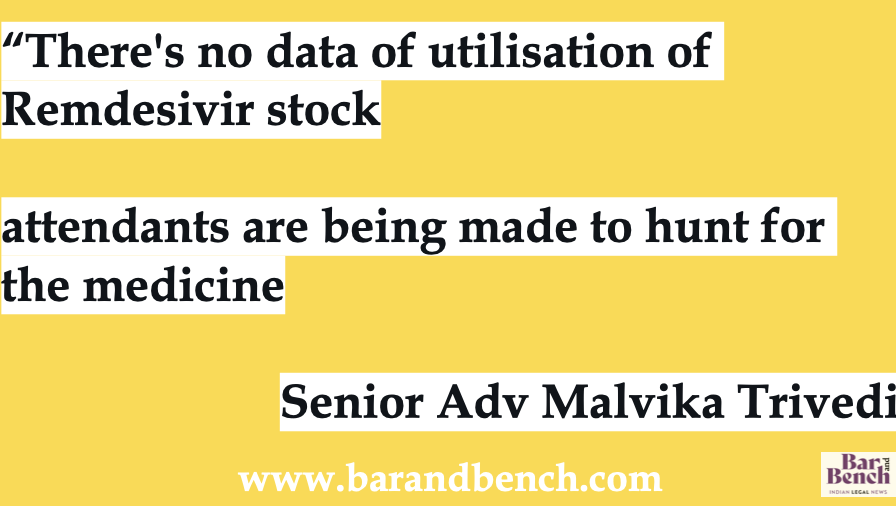 barandbench's tweet photo. #REMDESIVIR - Delhi High Court taking stock of the portal being developed by NIC

#DelhiHighCourt #TusharMehta #OxygenShortage #OxygenCylinders #DelhiNCR https://t.co/yhK2EyN0Lc