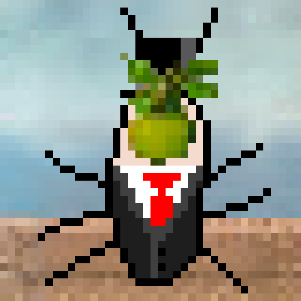 CryptoBugsNFT's tweet photo. The #CryptoBug 967 now available
@opensea. Do you like it?🤔
Available for Ξ0.05 till tomorrow!!!
https://t.co/hLYOzZJiLo
#NFT #NFTs #NFTcommunity #NFTartists #nftcollector #NFTcollectibles https://t.co/vwtd2Fu7hq