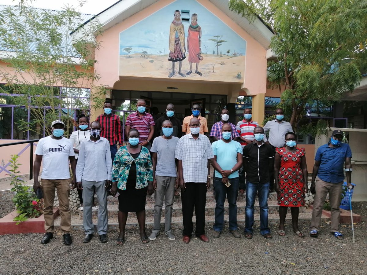 Participants during training of entrepreneurship service providers, The service providers will be subsequently train value chain actors for the county prioritized value chains i.e. Sorghum, Meat Goat &amp; Fish
