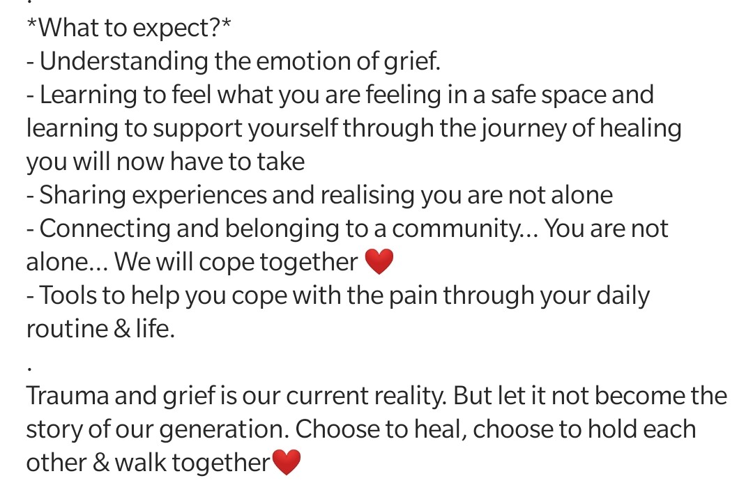 Grief Support Group - Sunday 5-6pm on @TwitterSpaces #SpreadTheWord #CovidHelp <a href="/exoticgringo/">Exotic Gringo</a> <a href="/GreaterBombay/">Rachel Lopez</a> <a href="/shirinmehrotra/">Shirin شیریں शीरीं</a> <a href="/Rids81/">RIDDS</a>