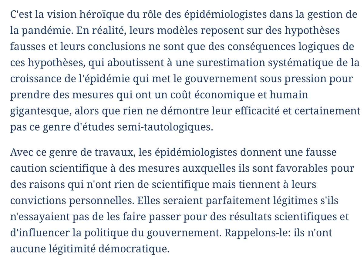 11. On remarquera quand même le procès d'intention final de l'article... basé sur des spéculations et que PHL fait passer pour une vérité pure... c'est juste magique. Le mec n'a rien référencé d'autre que son propre "travail" (i.e., ses opinions) mais...