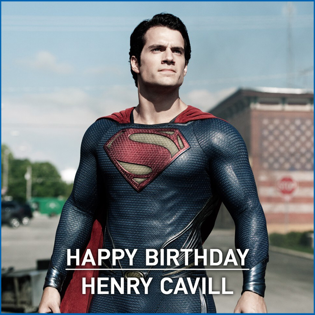 Happy Birthday to the Man of Steel himself, #HenryCavill. If you could have any of Superman’s powers, which one would you choose?
