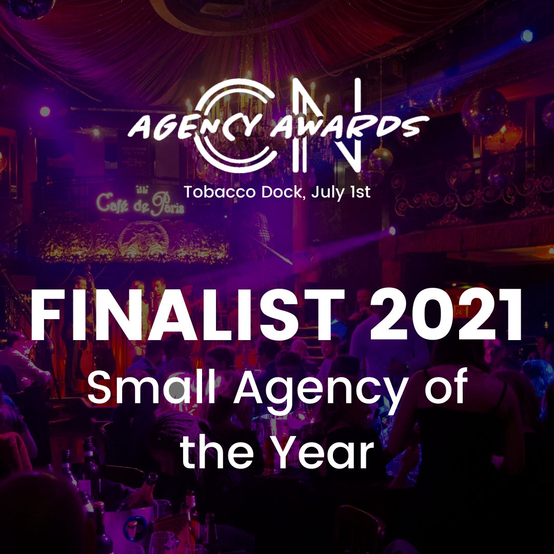 Words can’t express quite how excited we are to share that we've been shortlisted as finalists at the <a href="/Conference_News/">Conference_News</a> Agency Awards 2021 – Small Agency of the Year! We are so proud of all ZiaBia has achieved over the last 12 months and wish all of the finalists the best of luck