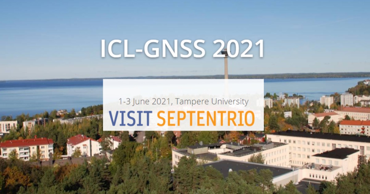 Septentrio's tweet photo. Join us virtually @iclgnss  to speak to precise positioning specialists in the field. REGISTER: https://t.co/JoxHtmJnRB
#GNSS #university #inertial #GNSS/INS #IoT https://t.co/qPKGSsjzH4