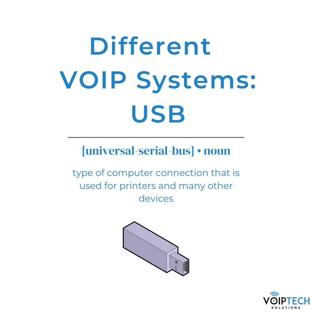 Plug 🔌 and go 🏃

An #USB VoIP phones look like cordless phones that come with a connector. You simply plug it into the USB port on your PC 🖥️ laptop or a plug-and-play #VoIP phone.

This way you can make calls #outside of the #office with no change in the #quality of the calls.