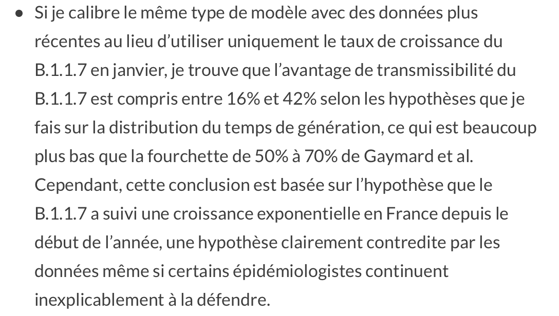 19. On le voit bien là... il utilise des données après le couvre-feu mis en place pour montrer que finalement c'est pas aussi transmissible que prévu initialement... je sais pas si il se rend compte que c'est pas malin.