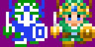 #retrogaming #pixelart #nes #dragonquest
【ドット絵 改造】ドラゴンクエスト４ 男勇者（ファミコン）