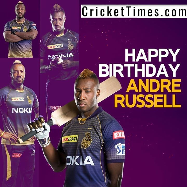 Happy Birthday, Andre Russell 