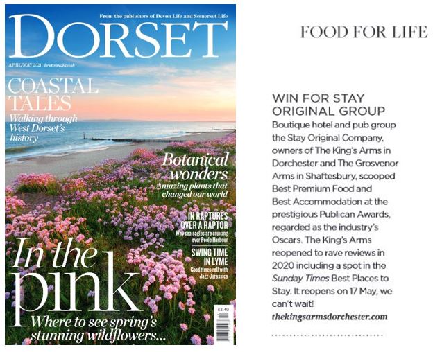 Fantastic edition of <a href="/DorsetMag/">Dorset Magazine</a>. Fab features and news on Stay Original Co's recent trophy grabs. #dorset #dorsetmag #stayoriginalcompany