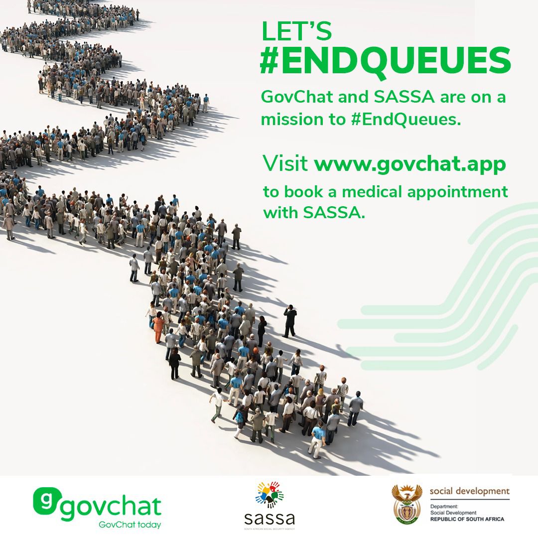 GovernmentZA's tweet photo. #DYK @OfficialSASSA and @govtechZA have launched an online booking system for disability grant assessments?
Access the portal here: https://t.co/bQrLqbwfo7
#EndQueues
#socialgrants
#SASSACARES https://t.co/AdemzN1hsq