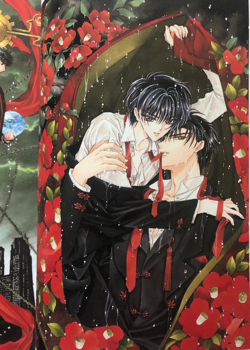 firebabygo's tweet photo. Come autoregolo di compleanno ho finalmente fra le mani il secondo #artbook di #X, “Infinity” e penso sia la cosa migliore che abbia mai fatto 😫
Le #clamp sono delle maestre indiscusse
#x1999 #xinfinity #xclamp #司狼神威 #桃生封真 #mangaart #CLAMPの日 #地の龍 #天の龍 #manga https://t.co/DLPZIfuqdK