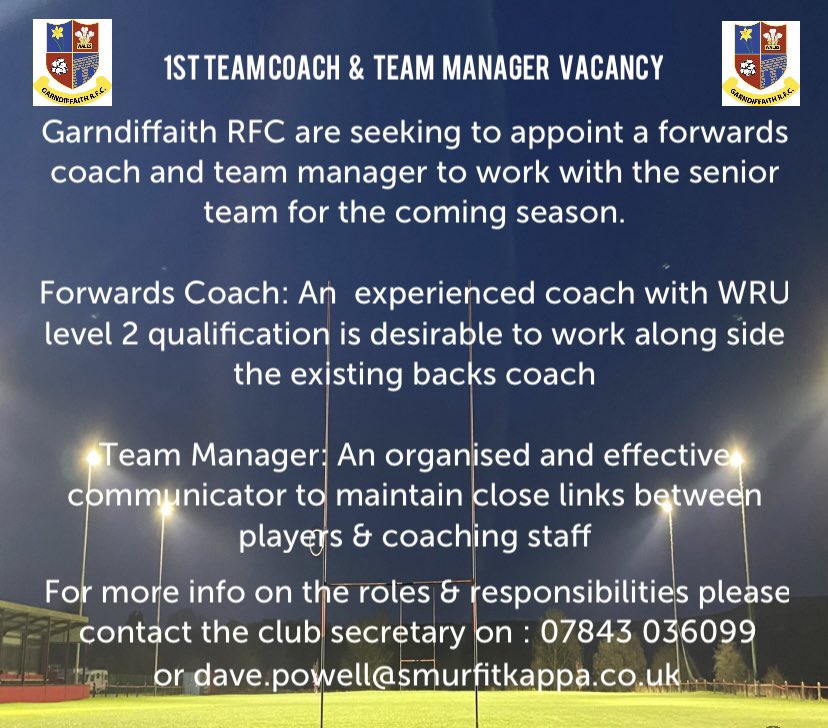 Garndiffaith RFC tweet media