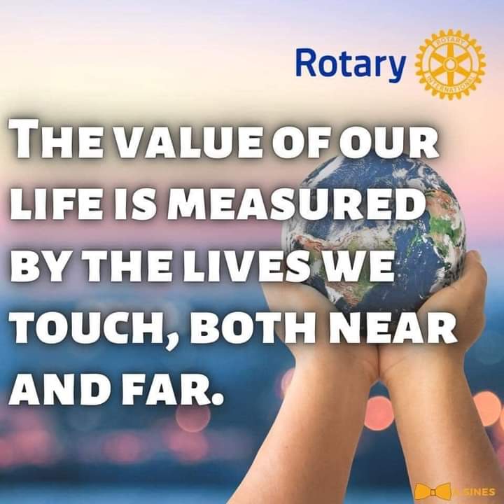 The value of our life is measured by the lives we touch, Both near and Far 👌🏽
#Rotary
#RotaryOpensOpportunities