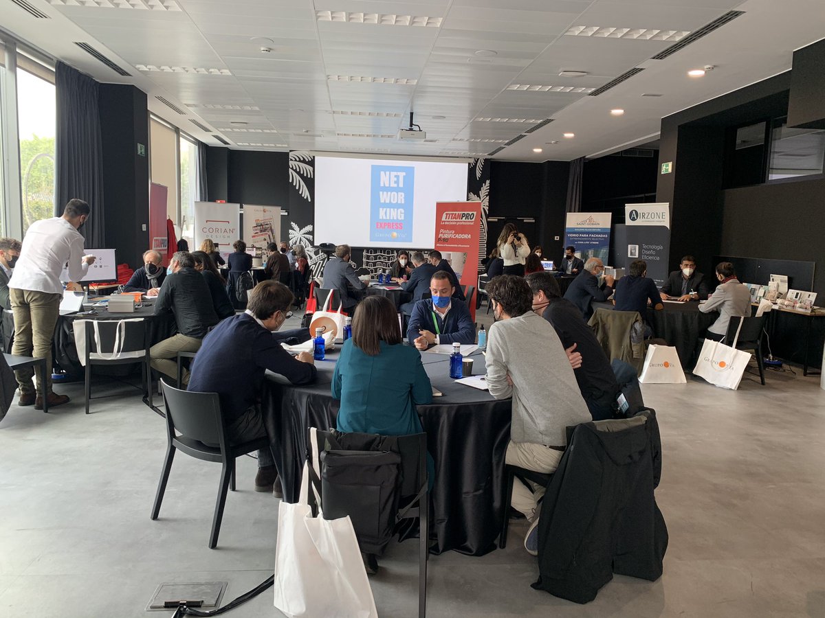GrupoViaSpain's tweet photo. Bienvenidos al NETWORKING EXPRESS ARQUITECTURA BARCELONA 🏡✨
@SopremaIberia @SchneiderES @Bandalux @coriandesign @TitanluxEs @SaintGobainES @Airzone_es @erco
#networkingexpress #barcelona #arquitectura #eventos2022 #grupovia https://t.co/uJTX5yWywU