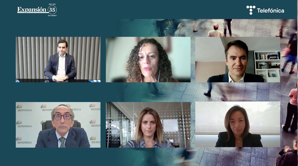 Telefonica's tweet photo. “La tecnología es imprescindible, pero también es esencial potenciar las habilidades blandas como la adaptación al cambio y promover el aprendizaje continuo”, 🗣️@MartaMachicot 

#EmpleabilidadExp https://t.co/JvdIndCObx