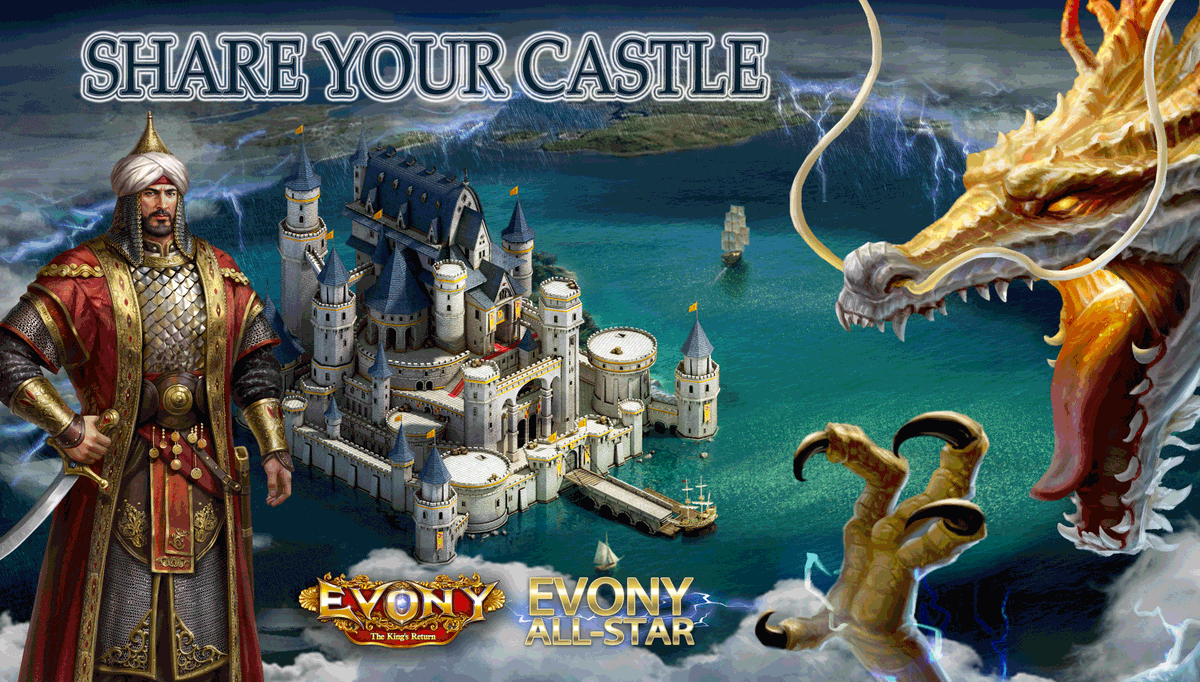 Evony_TKR's tweet photo. #EvonyAllStar 🏰Mediterranean Castle🏰
Have many decors in your city? It's time to show off!
Quote tweet #EvonyAllStar+ Screenshots (ur Castle/Dragon/Wings)+ID 
50 users will get 3000 Gems + 48H SpeedUp🤩
Now - May 3rd
https://t.co/FsBLQNdNEk 
https://t.co/w74gn2TSuQ
#Evony #game https://t.co/SLVLFVGdzU