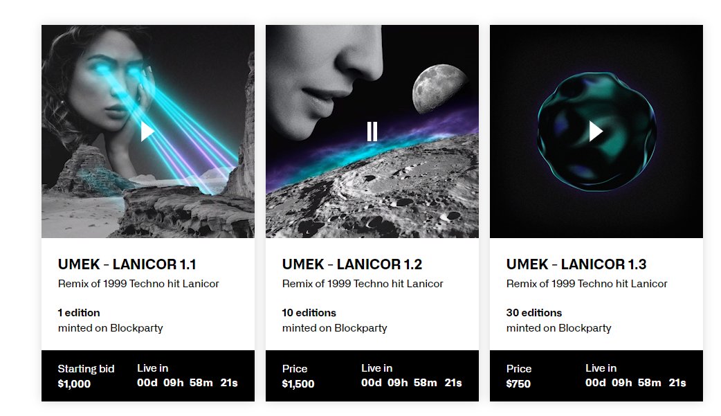 r4ndomlogic's tweet photo. I'm bidding for at least one #Lanicor - the track that made me fall in love with #techno music even more! @UMEK_1605 @viberate #nft

Join in: https://t.co/eY3mCvzrRS https://t.co/dW0tdKd7qq